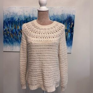 Ralph Lauren Women’s Cream Alpaca blend sweater